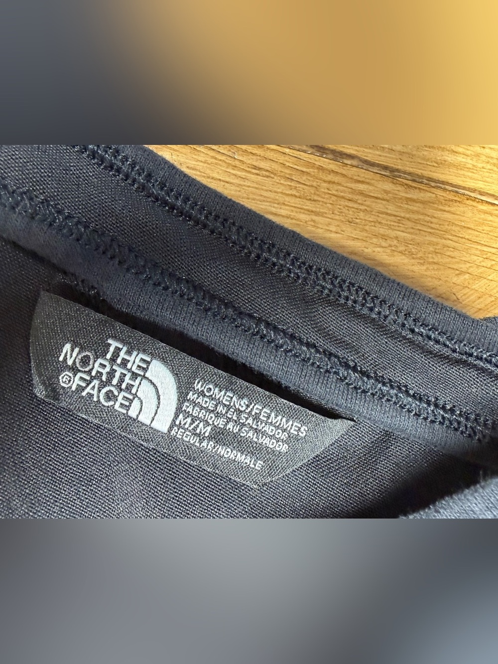 The North Face Breezeback Knit Tank Top Black Cross Back Keyhole Medium - Picture 4 of 13